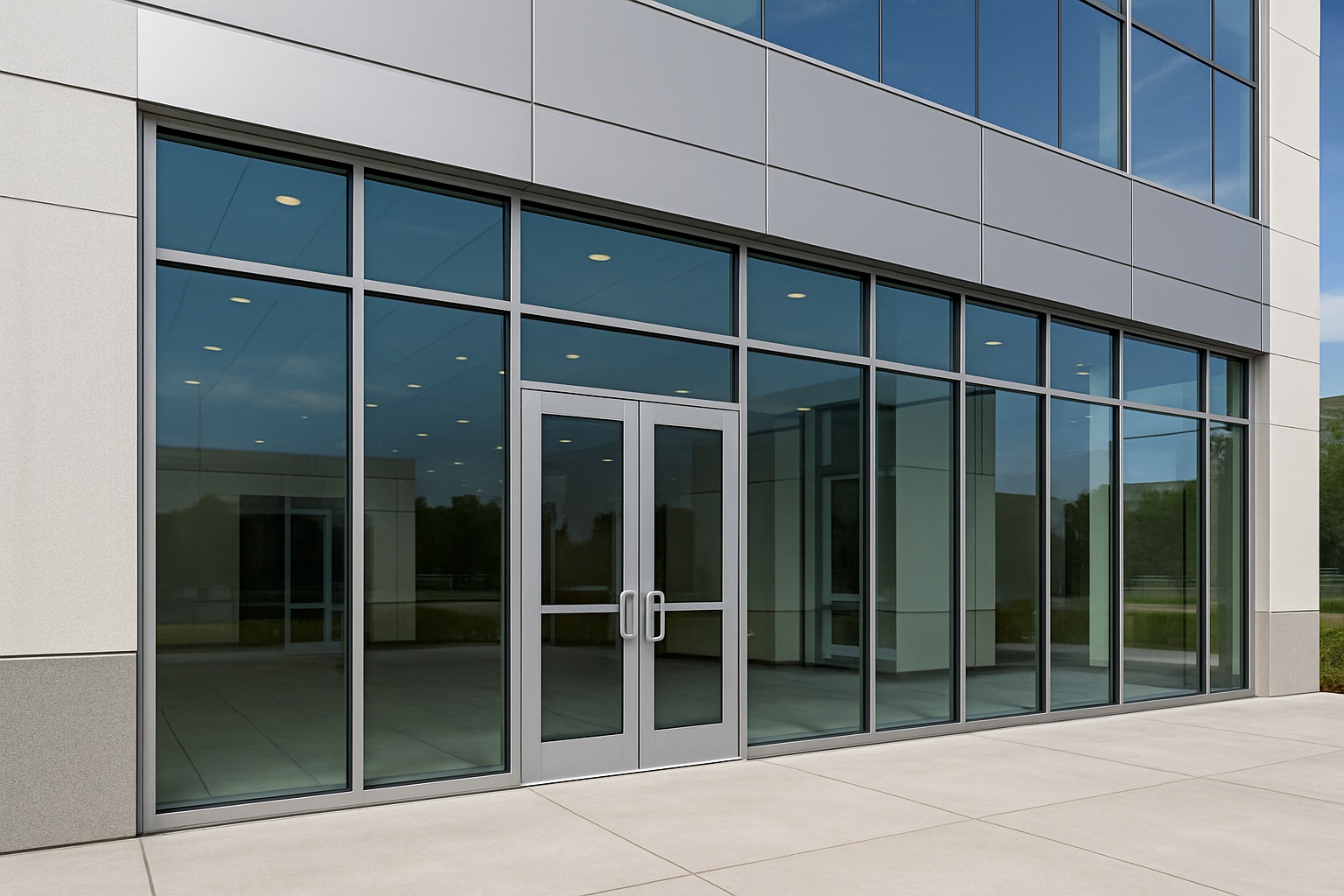 Nashville and Middle TN commercial glasswork contractor