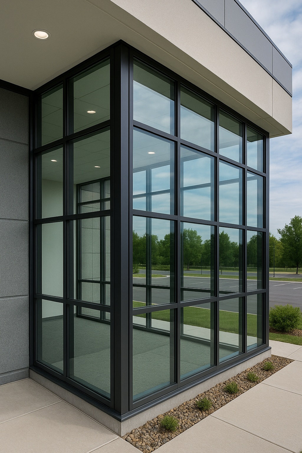 Curtain Walls and Aluminum Windows